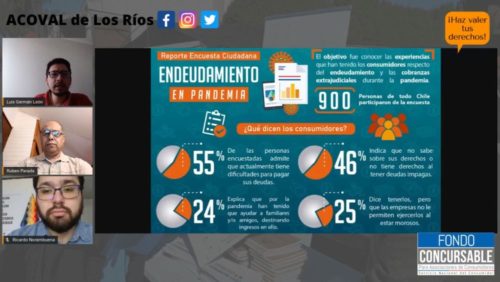 Live ACOVAL de Los Ríos: Derechos del Deudor y Deudora