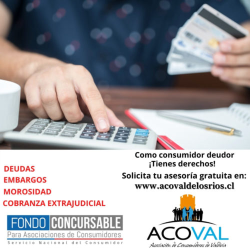 ACOVAL llama a deudores a solicitar orientación financiera e informarse sobre sus derechos