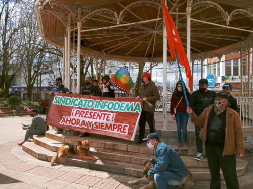 Foto Ex trabajadores de Infodema solicitan apoyo para no acumular deudas por cuentas de agua y luz