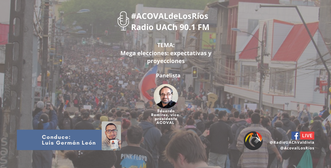 #ACOVALdeLosRíos en Radio UACh: Mega elecciones: expectativas y proyecciones