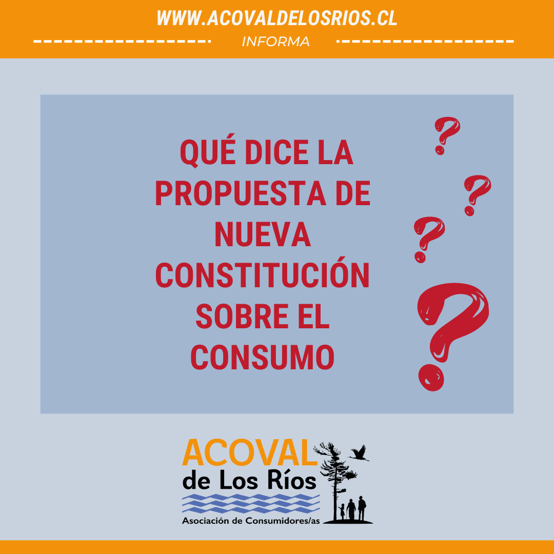 ¿Qué dice la propuesta de Nueva Constitución sobre los derechos del consumidor?